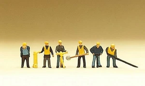 Preiser 79035 N Scale Railroad Personnel -- Track Maintenance - Picture 1 of 2