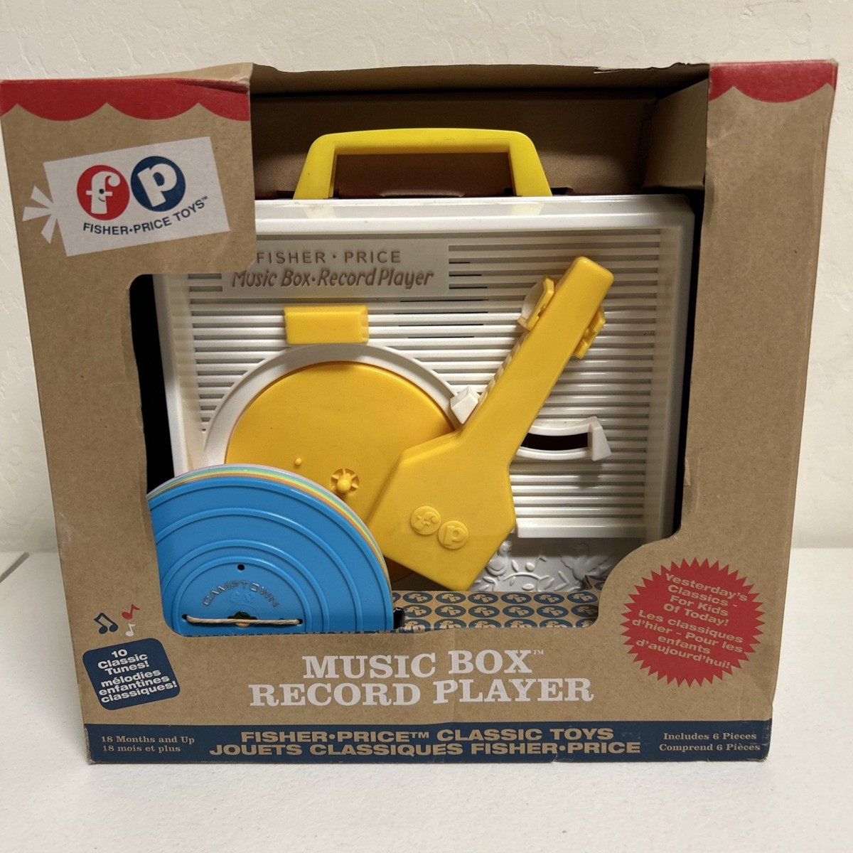 Record Player Fisher Price Music Toy Music Box Fisher-Price Rockin