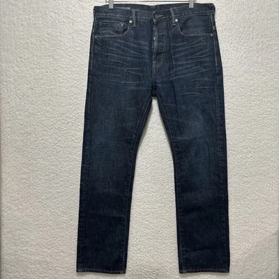 Gap Original Straight Leg Ringspun Denim Button Fly Men's Jeans Size 33 x 30 - Image 1 of 4