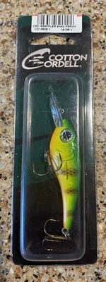 Cotton Cordell CRD Grappler Shad ~ Perch ~  Crankbait Bass/Walleye  Fishing Lure - Image 1 of 4