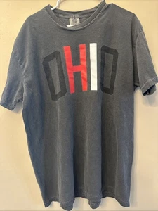 Ohio State Buckeyes Chemise Homme XL Confort Couleurs T Shirt Gris - Photo 1/4
