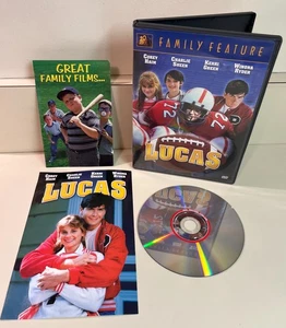 Lucas DVD + Beilage, 1986 Fußball Komödie, Corey Haim, Charlie Sheen, Kerri Green - Bild 1 von 5