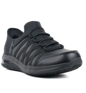 Skechers Damen # 8,5 Dantey Parral schwarze Slipper 108151 rutschfest Nu - Bild 1 von 6