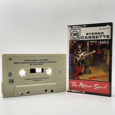 Rick James Street Songs Cassette 1981 Gordy Records G8 1002 KC Foto 1 de 4