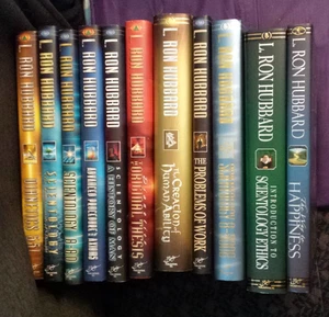 Lot of 11 Hardcovers by L. Ron Hubbard - Scientology (list in description) - Picture 1 of 12