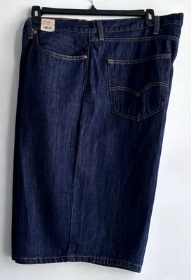 levis big & tall hombre denim 469 suelto corto talla 48w azul c1 Foto 1 de 4