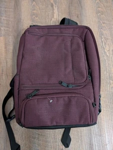 EBags Professional Slim Laptop Backpack Weekender Burgundy *RARE COLOR* 🎒 - Picture 1 of 6
