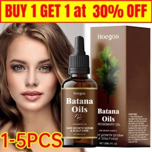 Batana Oil with Rosemary for Hair Growth -Nourish Scalp & Detox for Strong UK - Picture 1 of 11