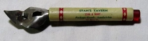 50er Jahre SOUTH RIVER, NEW JERSEY "Stan's Tavern" Souvenir Dosen-/Flaschenöffner - Bild 1 von 5