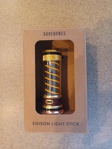 Edison Light Stick - Messing, USB wiederaufladbare LED Laterne und Taschenlampe mit... - Bild 1 von 3