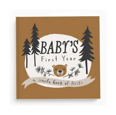 Babies Little Camper First Year Memory Books Journal Photos Albums Shower Gifts - Image 1 of 4