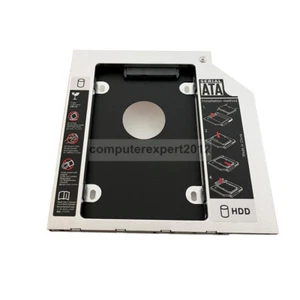 2ème adaptateur caddie disque dur SSD pour HP Home 15-ac120nd + HP Probook 650 G1 G2 G3 - Photo 1/8