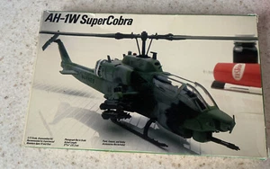 Vintage Testors AH-1W Super Cobra Helicopter 1/72 Scale Model Kit #632 - Picture 1 of 6