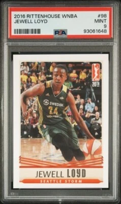 2016 Rittenhouse WNBA PSA 9 JEWELL LOYD Seattle Storm Notre Dame Irish  - Image 1 of 2