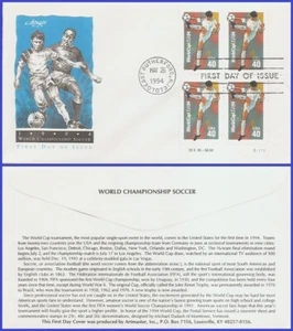 Maniobra de captura de fútbol americano USA4 #2835 U/A ARTMASTER FDC PB4 - Imagen 1 de 1