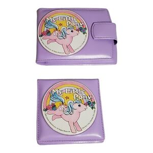 My Little Pony G1 Vinyl Wallet and Compact Mirror Tara Toy 1983 Hasbro NM HTF