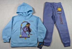 Disney Wish - Asha - Blue Sweatshirt & Pants - Youth - Size 4 - Picture 1 of 18