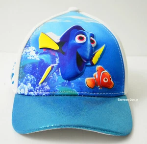 Disney Finding Dory Movie Character Youth Baseball Style Cap Hat  Nemo Boys New - Picture 1 of 6