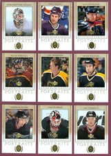 2002-03 UPPER DECK CLASSIC PORTRAITS NHL HOCKEY CARD 1 TO 138 SEE LIST