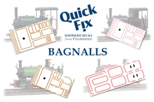 Decals for Fourdees Locomotive Kits - Picture 1 of 4