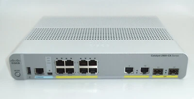 Cisco Catalyst WS-C2960-CX WS-C2960-CX-8TC-L V04 8-Port Gigabit + Two 1G SFP NEW - Image 1 of 4
