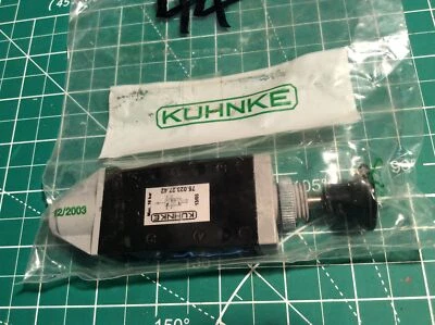 1 pc Kuhnke 75.023.27.42 Manual Air Valve New (44) - Image 1 of 2