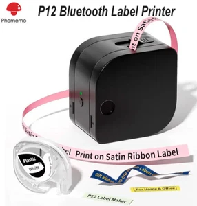 DYMO LetraTag Handheld Label Maker Label Tape LT-100H Phomemo P12 Printer 91201 - Picture 1 of 22