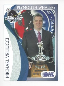 2008-09 Plymouth Whalers (OHL) Mike Vellucci