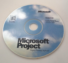 Microsoft Project Version 4.1A For Windows 95 CD DISC ONLY PN 94651 Vintage