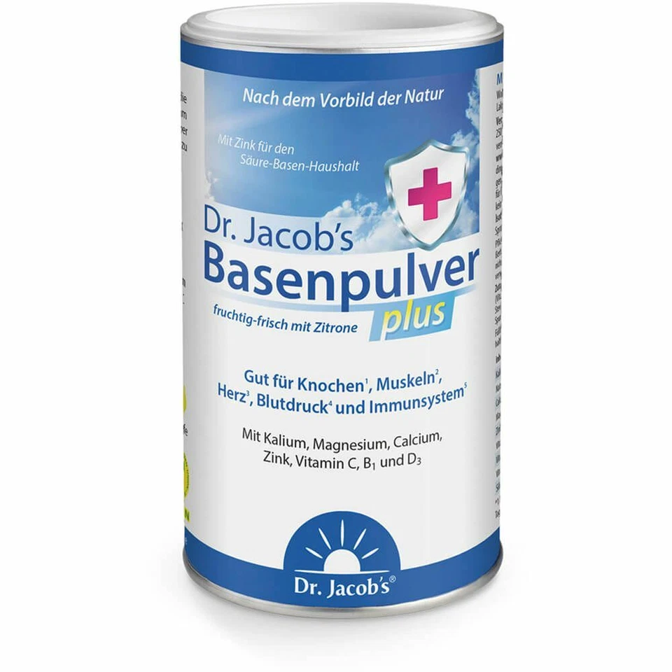 BASENPULVER plus Dr.Jacob's 300 g PZN03074878 - Bild 1 von 1