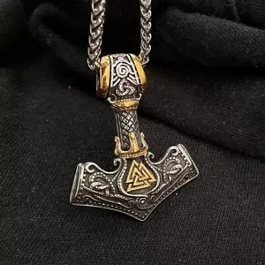 Viking thors hammer necklace - Picture 1 of 2