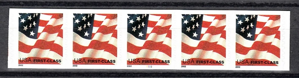 USA PNC SC# 3622  FLAG (37c.) FIRST CLASS S.A.MNH PL# 2222 - Image 1 of 1