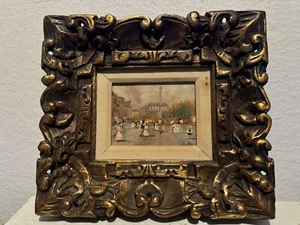 Original quality vintage art IMPRESSIONISM SGND FRMD - Picture 1 of 9