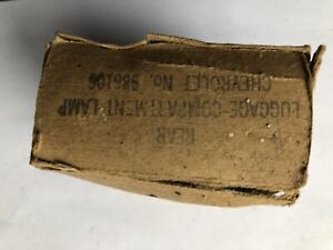 1947-1948 Chevy Fleetline Luggage Compartment Lamp NOS