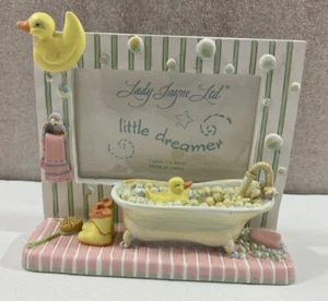Baby Photo Picture Little Dreamer Bath Time Frame Lady Jayne LTD - Picture 1 of 3