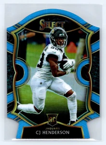 2020 Panini Select - CJ Henderson - Light Blue Die Cut Prizm - #89 - Jaguars RC - Picture 1 of 2