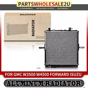 Radiator with Oil Cooler for GMC W3500 W4500 W5500 Forward Isuzu NPR 8973331404 - Picture 1 of 8