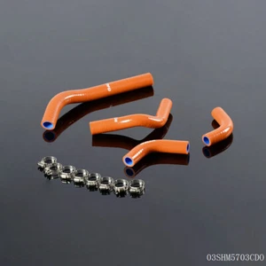 Fit for Honda 07-2009 CRF250 CRF250X CRF250R Silicone Radiator Hose Clamps Kit - Picture 1 of 12