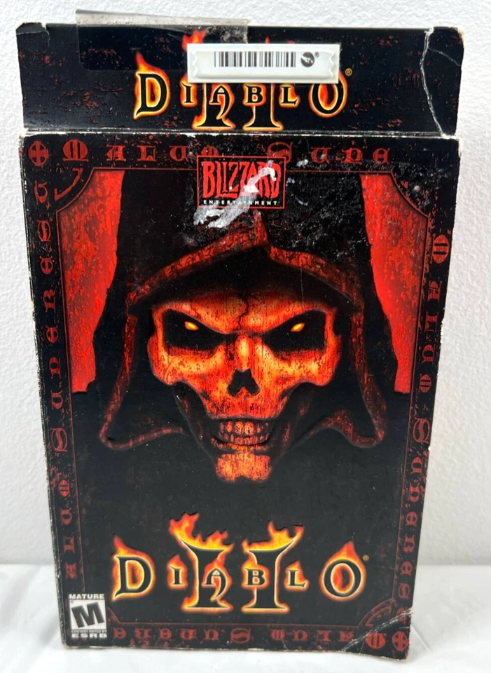 Diablo 2 PC Big Box Game CD-ROM Retro Diablo II Complete With Manual - Image 1 of 4