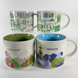 Choice of Starbucks YOU ARE HERE Collection PORTLAND or OREGON Coffee Mug Cup - Picture 1 of 30