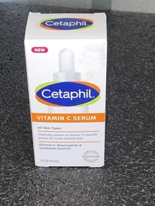 Cetaphil Vitamin C Serum, alle Hauttypen 1 fl oz (30 ml) Neu im Karton - Bild 1 von 4
