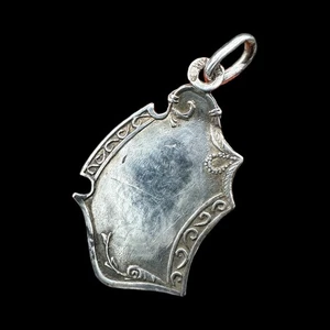 ANTIQUE 19th century Pendant carved SILVER 84 traveling amulet  russian souvenir - Picture 1 of 18