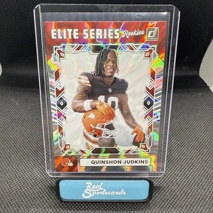 2025 Panini Donruss Quinshon Judkins Elite Series Rookie RC Cleveland Browns - Bild 1 von 2