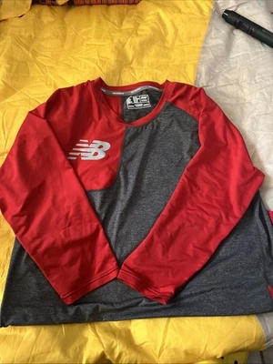 Camiseta New Balance NB Dry Extra Grande Manga 3/4 XL Foto 1 de 3