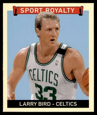 Tarjeta Larry Bird #312.0 2008-09 Upper Deck Goudey Mini Red Back Boston Celtics Foto 1 de 4