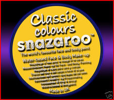 Snazaroo 50 Face Paint 18ml Pot Bright Yellow