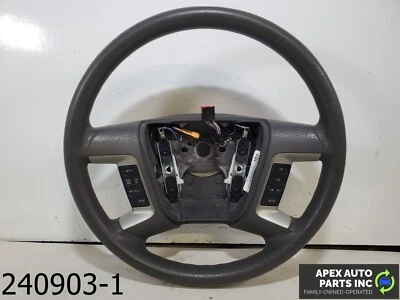 Volante Ford Fusion 2.5L fabricante de equipamento original 2011 cruzeiro e interruptor de controle de áudio preto - Imagem 1 de 4