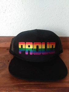 Pride 365 OS Black hat PROUD - Picture 1 of 4