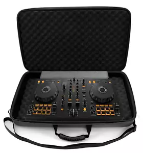 CM Studio Case Fits Pioneer DDJ-FLX4 2 Deck Rekordbox 400 in Case Only, Black - Picture 1 of 13