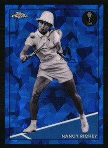 Nancy Richey 2021 Topps Chrome Sapphire #59 Tennis Card